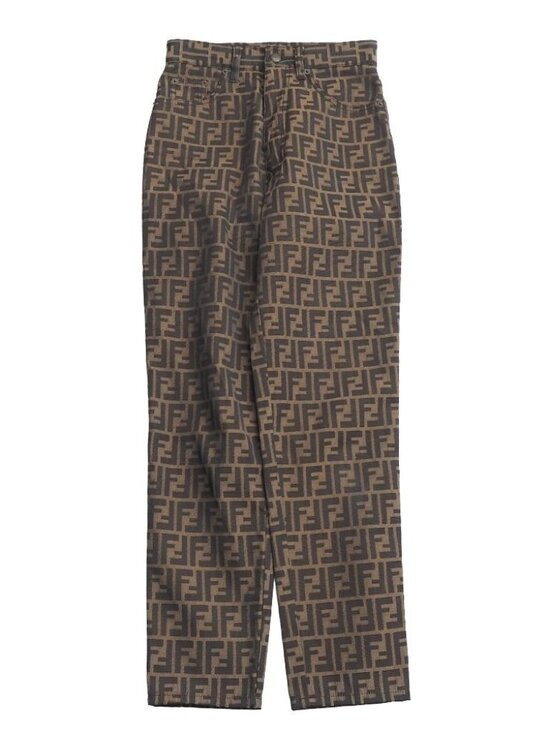 Fendi Pants - Fendi Vintage Pants 40 Zucca Tapered